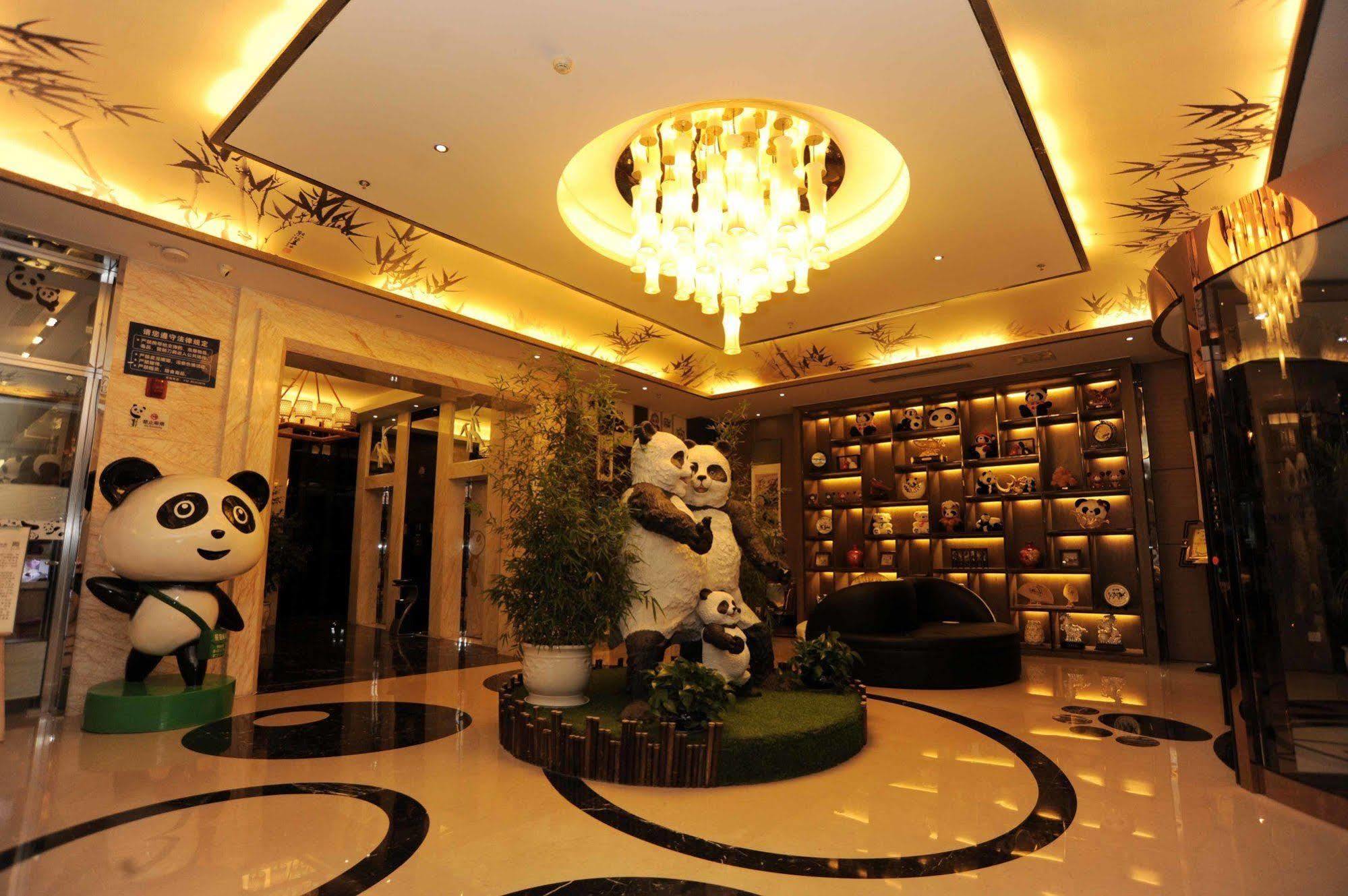 Chengdu Panda Prince Culture Hotel Екстер'єр фото