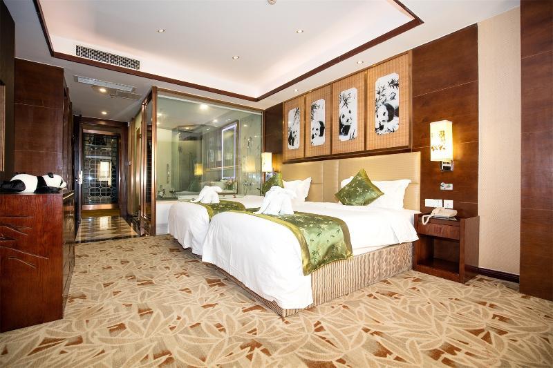 Chengdu Panda Prince Culture Hotel Екстер'єр фото