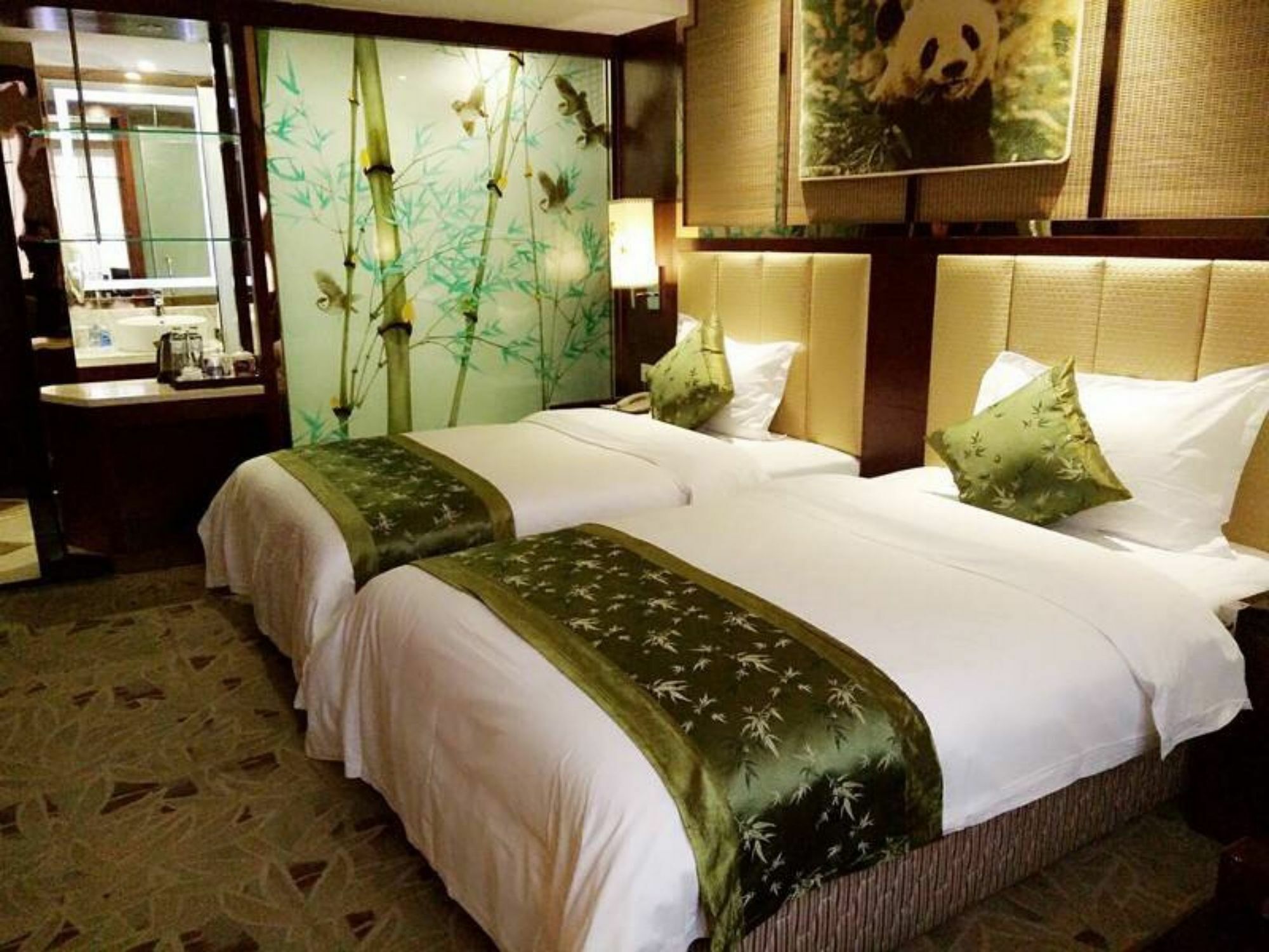 Chengdu Panda Prince Culture Hotel Екстер'єр фото