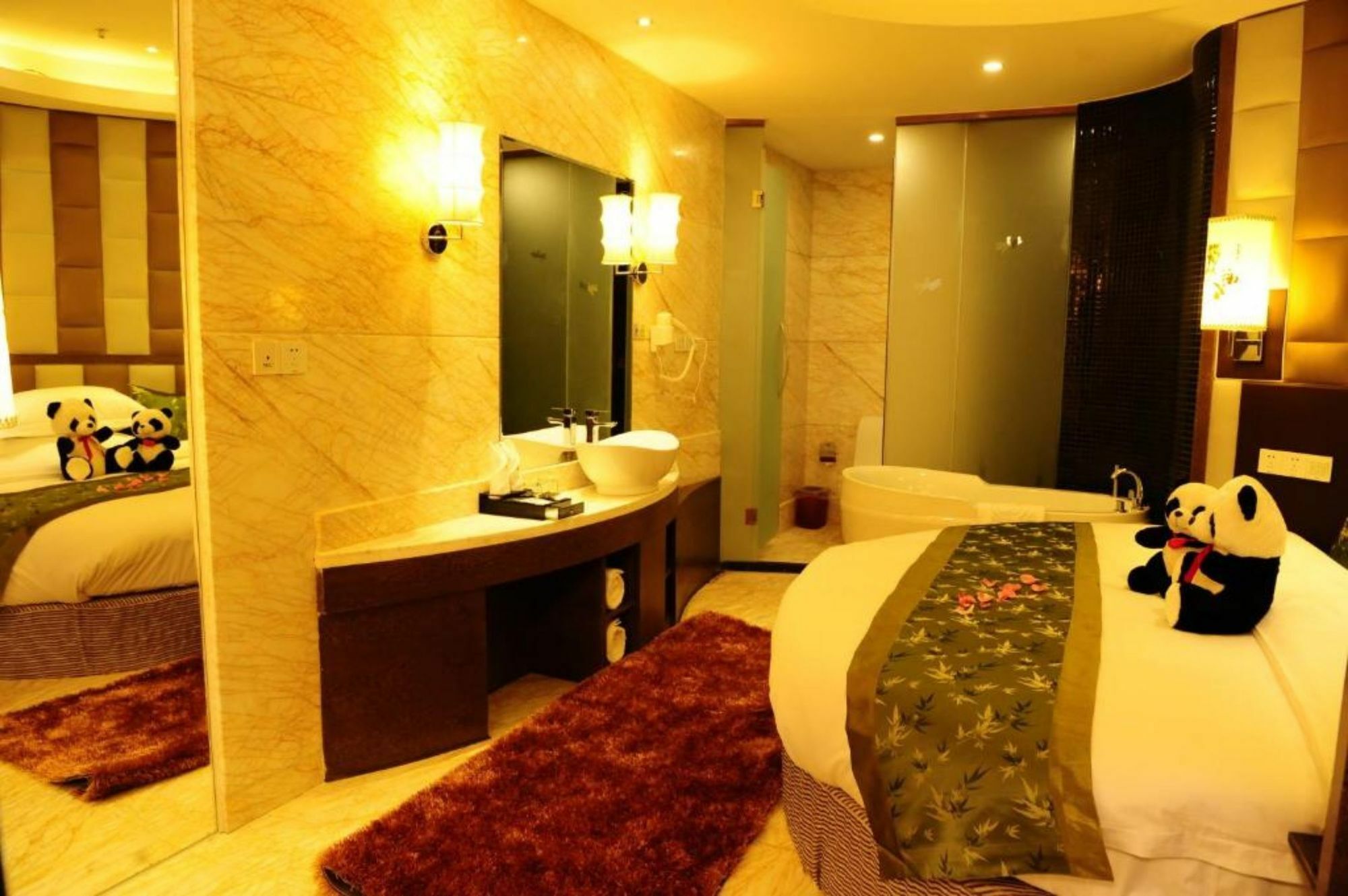 Chengdu Panda Prince Culture Hotel Екстер'єр фото