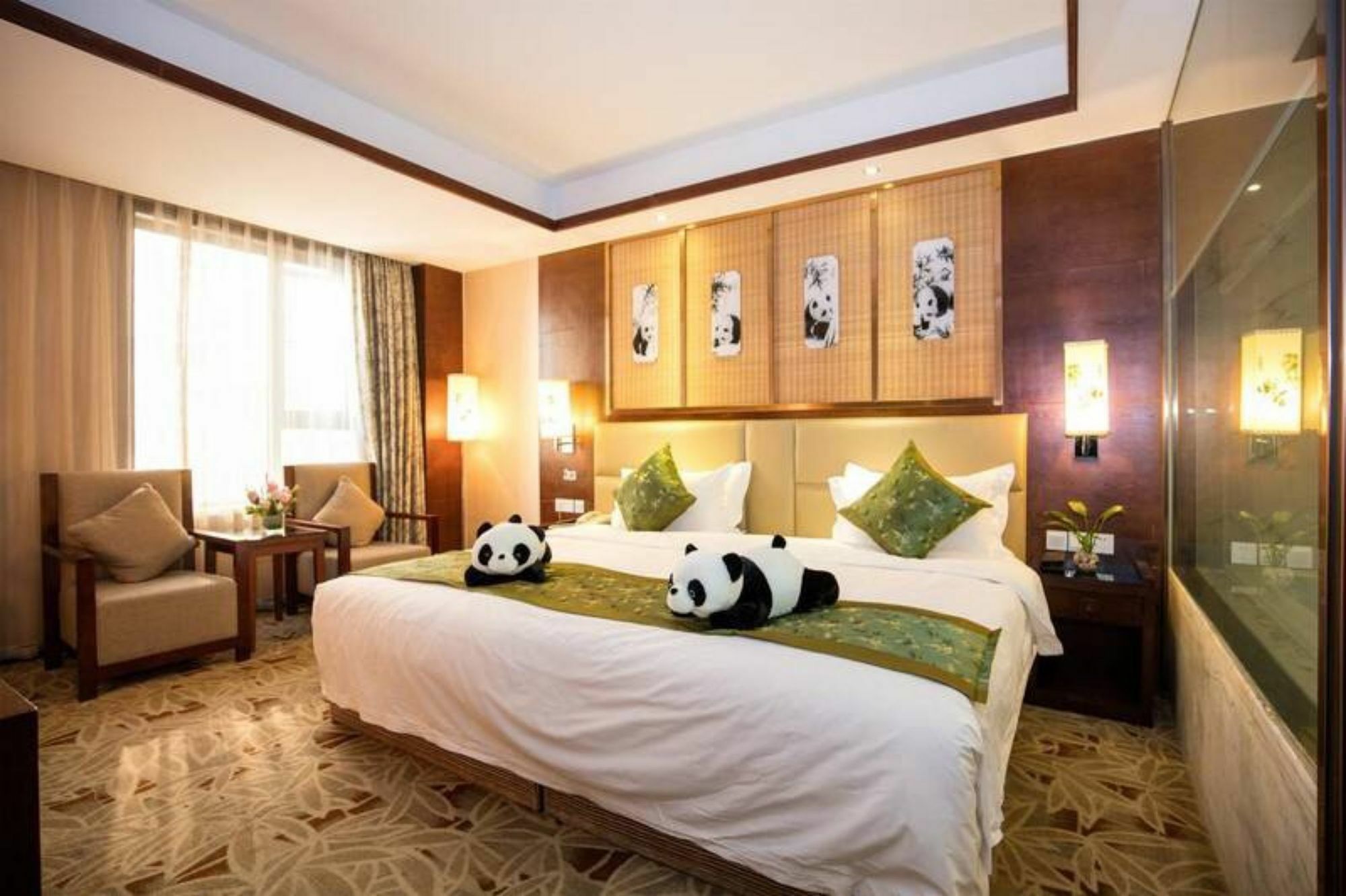 Chengdu Panda Prince Culture Hotel Екстер'єр фото