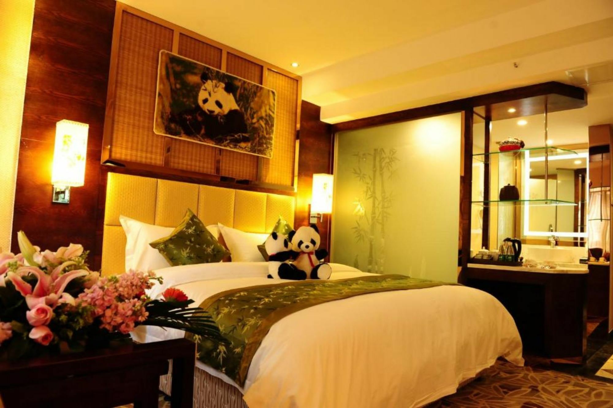 Chengdu Panda Prince Culture Hotel Екстер'єр фото