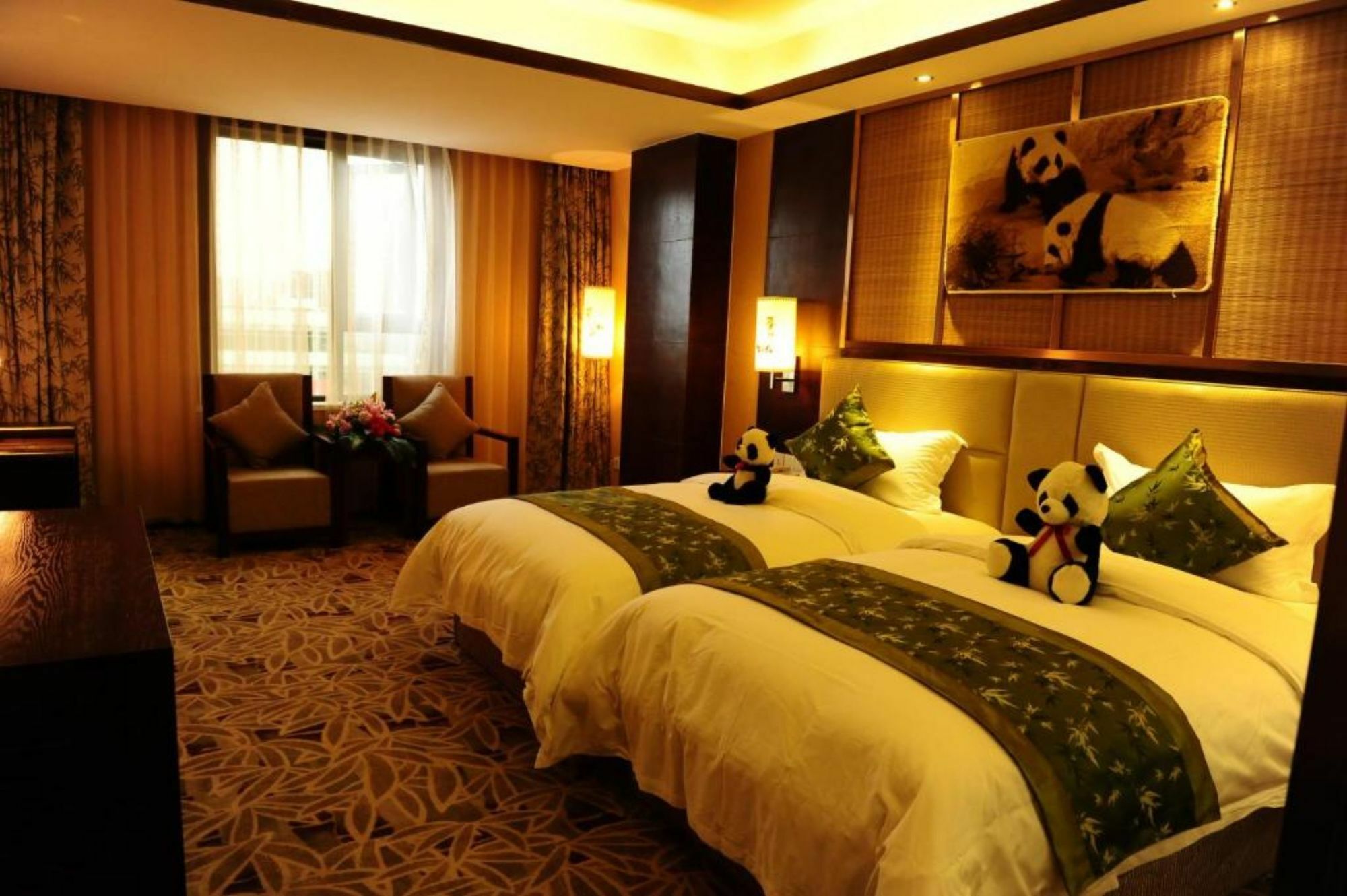 Chengdu Panda Prince Culture Hotel Екстер'єр фото